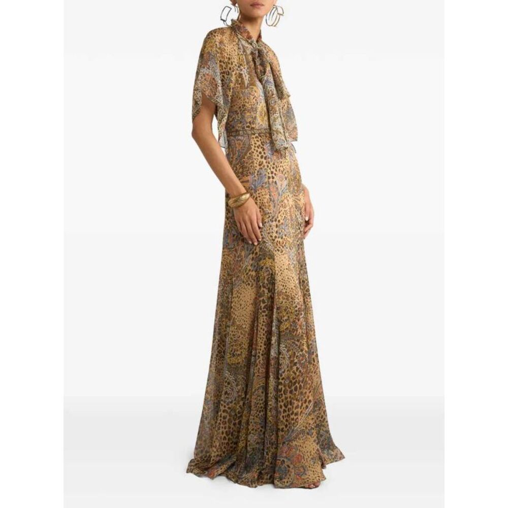 Etro Women Animal Print Dress - Picture 2 of 4